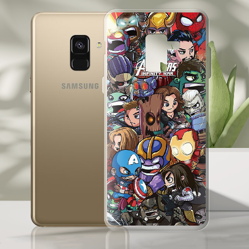 Чехол Boxface Samsung A530 Galaxy A8 2018 Avengers Infinity War
