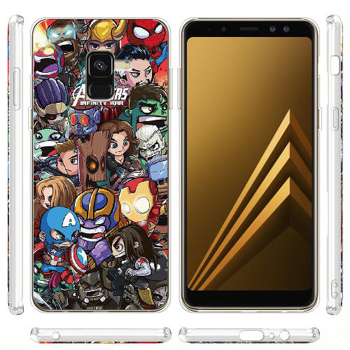 Чехол Boxface Samsung A530 Galaxy A8 2018 Avengers Infinity War