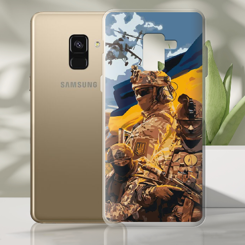 Чехол Boxface Samsung A530 Galaxy A8 2018 Воїни ЗСУ