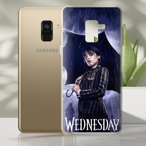 Чехол Boxface Samsung A530 Galaxy A8 2018 Wednesday Addams