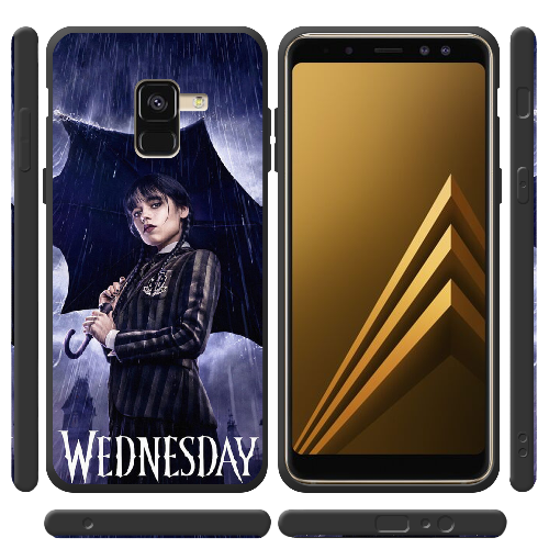 Чехол Boxface Samsung A530 Galaxy A8 2018 Wednesday Addams