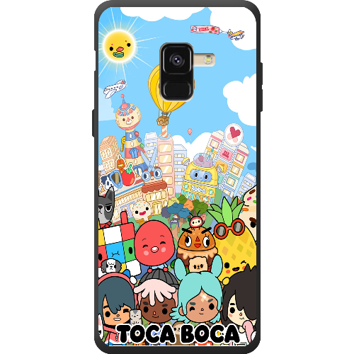 Чехол Boxface Samsung A530 Galaxy A8 2018 Світ Тока Бока