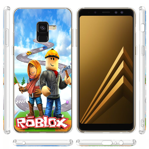 Чехол Boxface Samsung A530 Galaxy A8 2018 Roblox Білдерман