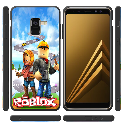 Чехол Boxface Samsung A530 Galaxy A8 2018 Roblox Білдерман