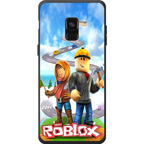 Чехол Boxface Samsung A530 Galaxy A8 2018 Roblox Білдерман