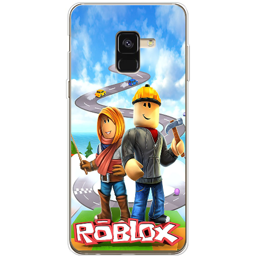 Чехол Boxface Samsung A530 Galaxy A8 2018 Roblox Білдерман