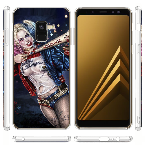 Чехол Boxface Samsung A530 Galaxy A8 2018 Harley Quinn