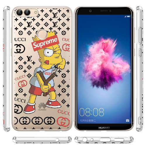 Чехол Boxface Huawei P Smart Yellow Fun