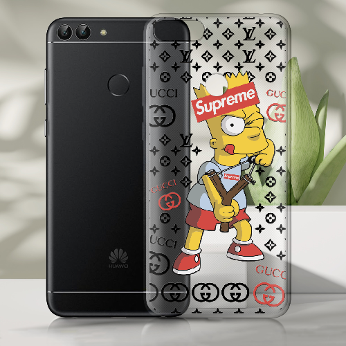 Чехол Boxface Huawei P Smart Yellow Fun