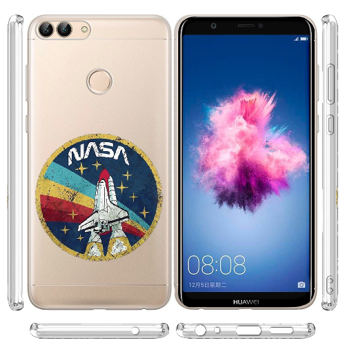 Чехол Boxface Huawei P Smart Space Shuttle NASA