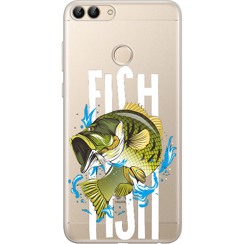 Чехол Boxface Huawei P Smart Bass fish