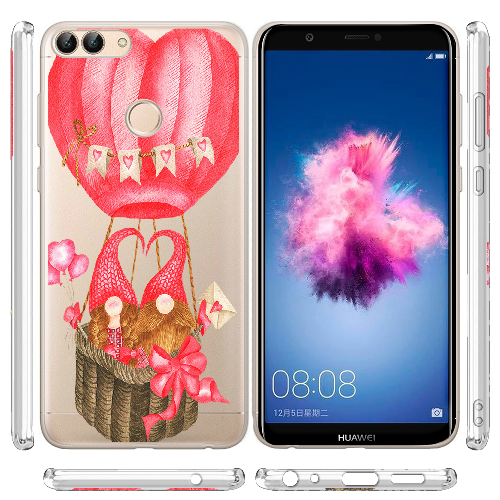 Чехол Boxface Huawei P Smart Valentine Dwarfs