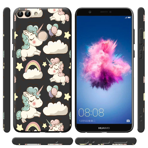 Чехол Boxface Huawei P Smart Unicorns