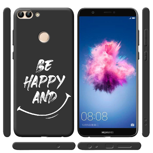 Чехол Boxface Huawei P Smart be happy and