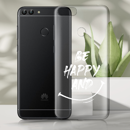 Чехол Boxface Huawei P Smart be happy and