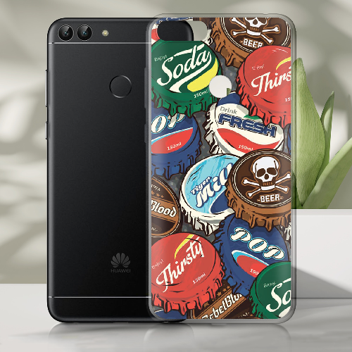 Чехол Boxface Huawei P Smart Drink Lids