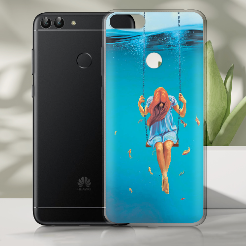 Чехол Boxface Huawei P Smart Girl In The Sea