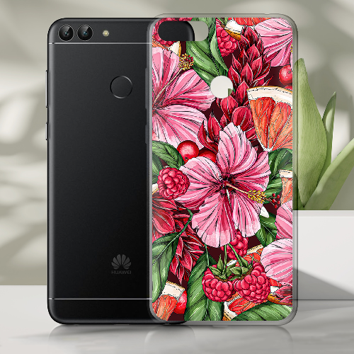 Чехол Boxface Huawei P Smart Tropical Flowers