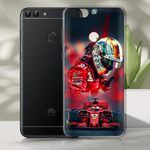 Чехол Boxface Huawei P Smart Racing Car