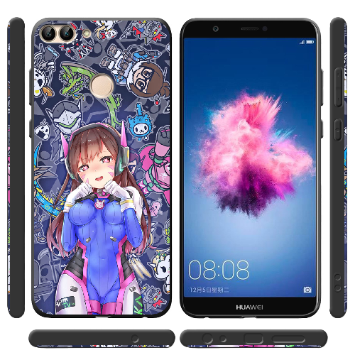 Чехол Boxface Huawei P Smart Overwatch D.VA