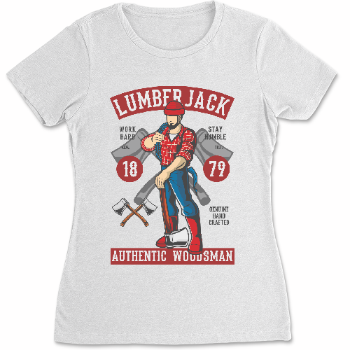 Женская футболка Lumberjack