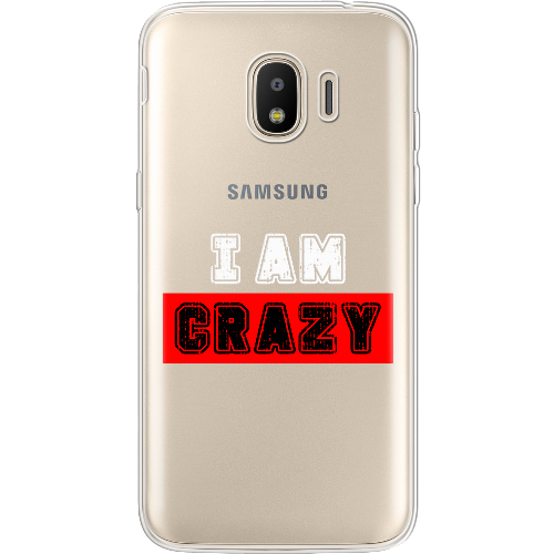 Чехол BoxFace Samsung J250 Galaxy J2 2018 I'm Crazy