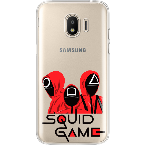 Чехол BoxFace Samsung J250 Galaxy J2 2018 siquid game люди в красном