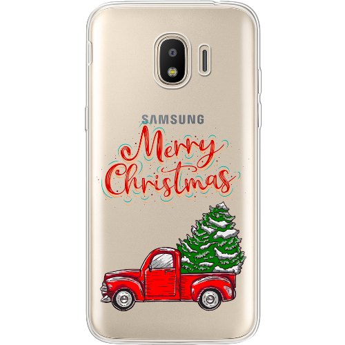 Чехол BoxFace Samsung J250 Galaxy J2 2018 Holiday Car Merry Christmas