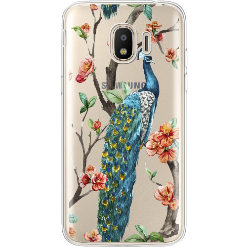 Чехол BoxFace Samsung J250 Galaxy J2 2018 Noble Peacock