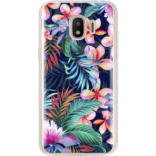 Чехол BoxFace Samsung J250 Galaxy J2 2018 flowers in the tropics