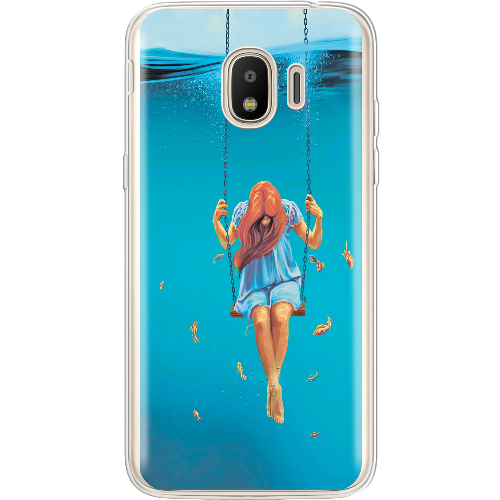 Чехол BoxFace Samsung J250 Galaxy J2 2018 Girl In The Sea