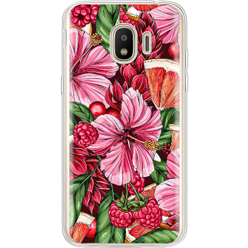 Чехол BoxFace Samsung J250 Galaxy J2 2018 Tropical Flowers