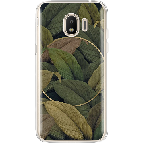 Чехол BoxFace Samsung J250 Galaxy J2 2018 Green Leaf