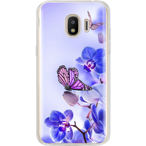 Чехол BoxFace Samsung J250 Galaxy J2 2018 Orchids and Butterflies