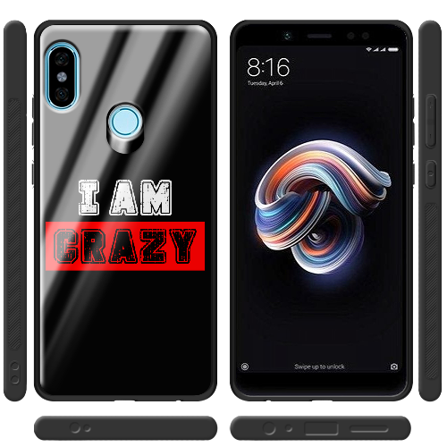 Чехол BoxFace Xiaomi Redmi Note 5 / Note 5 Pro I'm Crazy