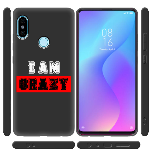 Чехол BoxFace Xiaomi Redmi Note 5 / Note 5 Pro I'm Crazy