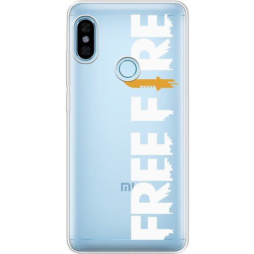 Чехол BoxFace Xiaomi Redmi Note 5 / Note 5 Pro Белый Free Fire