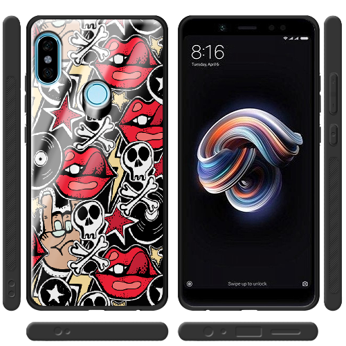 Чехол BoxFace Xiaomi Redmi Note 5 / Note 5 Pro Rock Graffiti