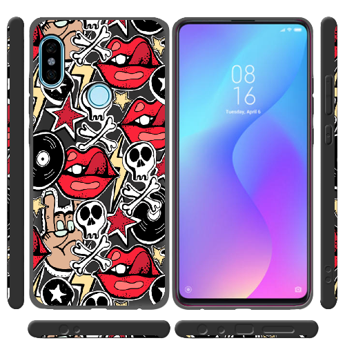 Чехол BoxFace Xiaomi Redmi Note 5 / Note 5 Pro Rock Graffiti