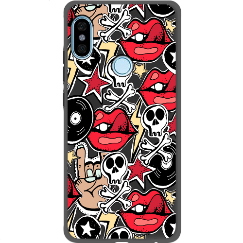 Чехол BoxFace Xiaomi Redmi Note 5 / Note 5 Pro Rock Graffiti