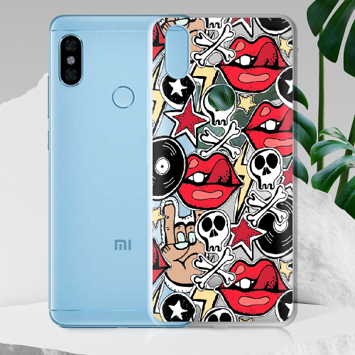 Чехол BoxFace Xiaomi Redmi Note 5 / Note 5 Pro Rock Graffiti