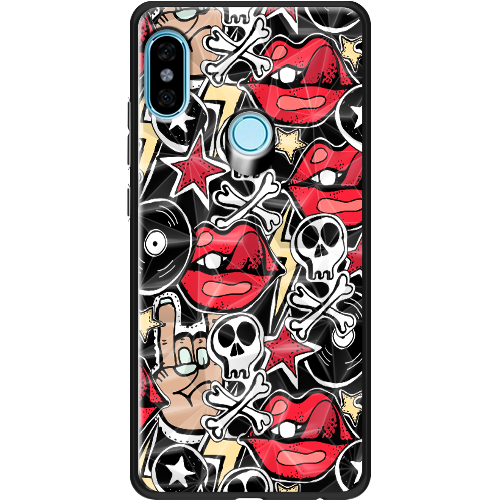 Чехол BoxFace Xiaomi Redmi Note 5 / Note 5 Pro Rock Graffiti