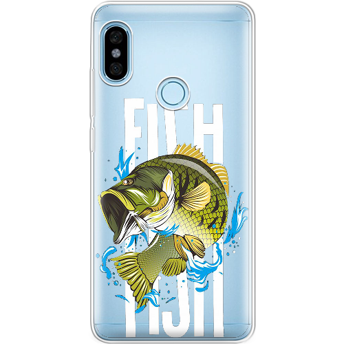 Чехол BoxFace Xiaomi Redmi Note 5 / Note 5 Pro Bass fish