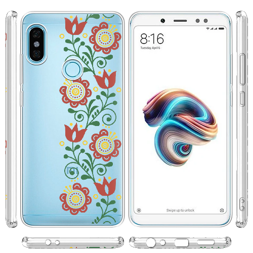 Чехол BoxFace Xiaomi Redmi Note 5 / Note 5 Pro Ethno Flower