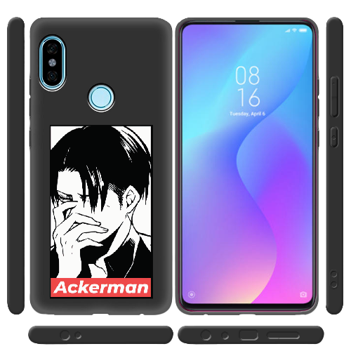 Чехол BoxFace Xiaomi Redmi Note 5 / Note 5 Pro Attack On Titan - Ackerman