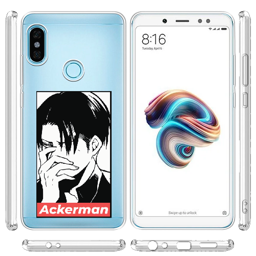 Чехол BoxFace Xiaomi Redmi Note 5 / Note 5 Pro Attack On Titan - Ackerman