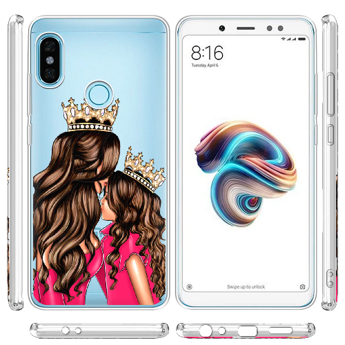 Чехол BoxFace Xiaomi Redmi Note 5 / Note 5 Pro Queen and Princess