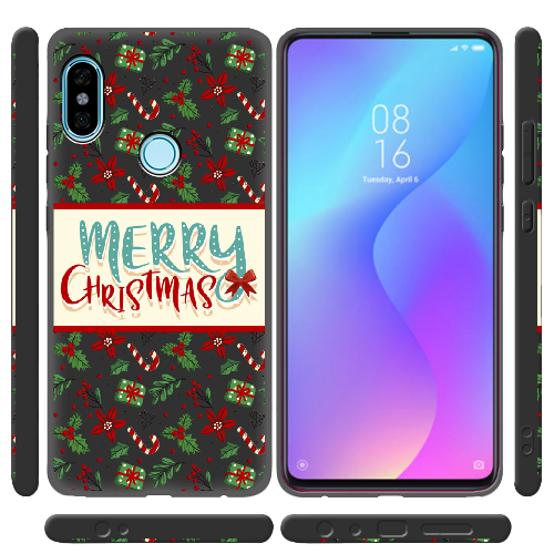 Чехол BoxFace Xiaomi Redmi Note 5 / Note 5 Pro Vintage Christmas Congratulation