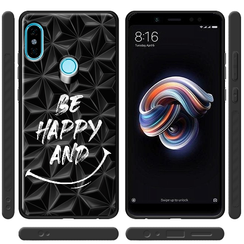 Чехол BoxFace Xiaomi Redmi Note 5 / Note 5 Pro be happy and