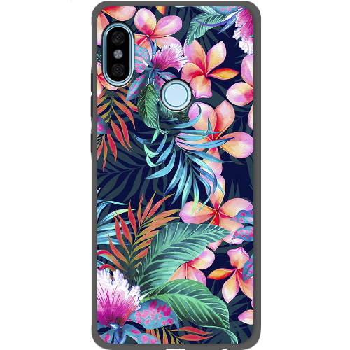 Чехол BoxFace Xiaomi Redmi Note 5 / Note 5 Pro flowers in the tropics